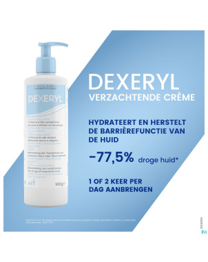 Dexeryl creme fl pompe 500g