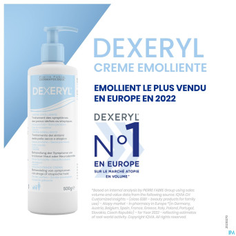 Dexeryl creme fl pompe 500g