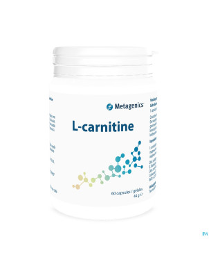 L-carnitine    v-caps 60 28845 metagenics