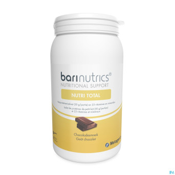 Barinutrics nutritotal choco portions14 metagenics