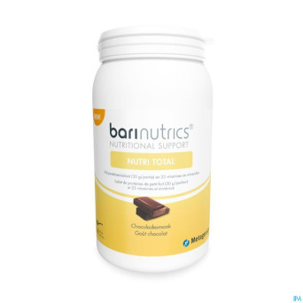 Barinutrics nutritotal choco portions14 metagenics