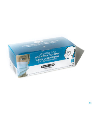 Protect&care masques chirurgicaux et01 type 2r  50