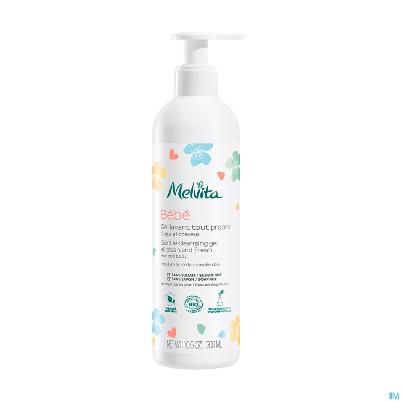 Melvita bb gel nettoyant    300ml