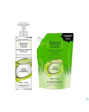 Garancia source micel. amande fl 400ml+rech. 400ml