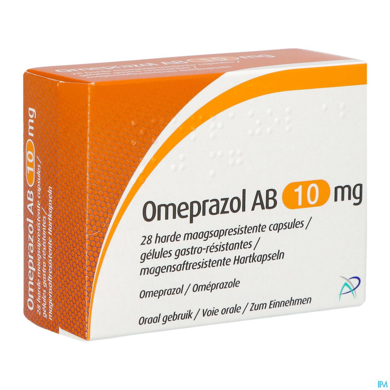 Omeprazol ab 10mg gastro resist. caps  28