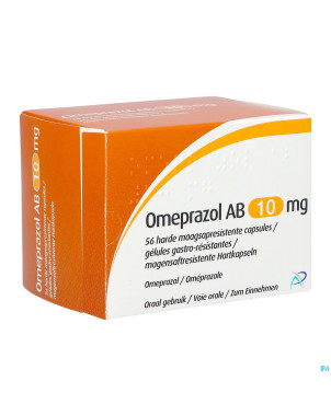 Omeprazol ab 10mg gastroresist. caps  56