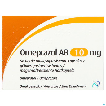 Omeprazol ab 10mg gastroresist. caps  56