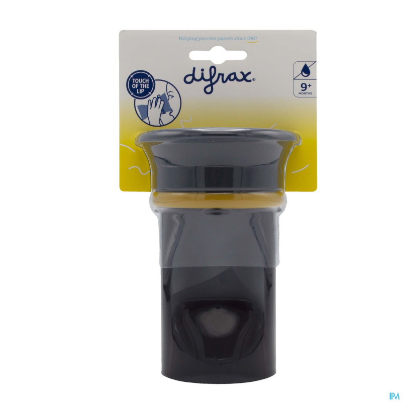 Difrax coupe a/fuite 360 degres bleu/jaune