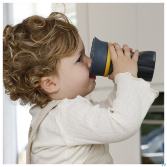 Difrax coupe a/fuite 360 degres bleu/jaune