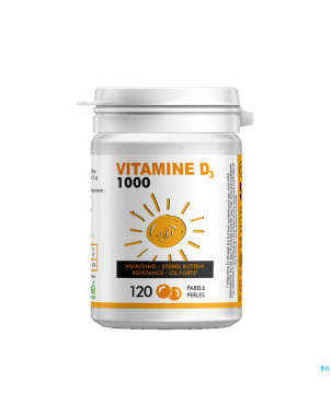 Soria vitamine d 1000 iu perles 120