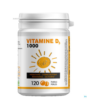 Soria vitamine d 1000 iu perles 120