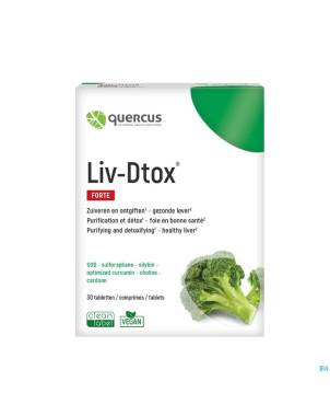 Quercus liv-dtox comp 30