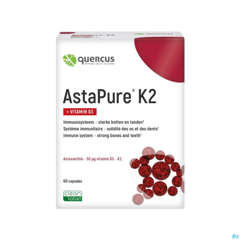 Quercus astapure k2 caps 60