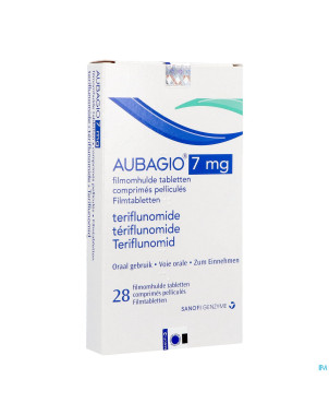 Aubagio  7mg comp pell 28 x  7 mg