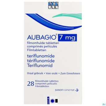 Aubagio  7mg comp pell 28 x  7 mg