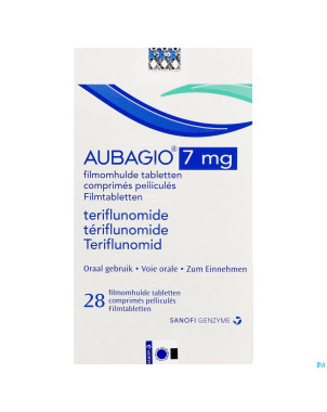Aubagio  7mg comp pell 28 x  7 mg