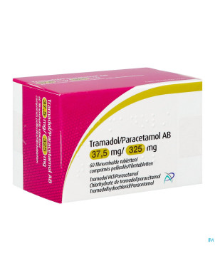 Tramadol paracetamol ab 37,5/325mg comp pell 60