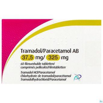 Tramadol paracetamol ab 37,5/325mg comp pell 60
