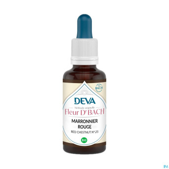 Deva 25 marrionnier rouge bio  30ml