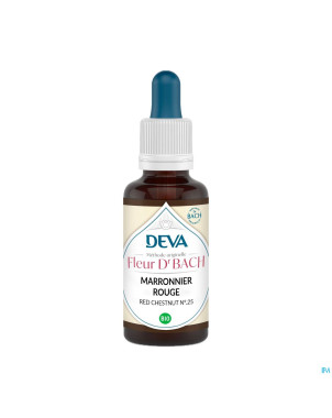 Deva 25 marrionnier rouge bio  30ml
