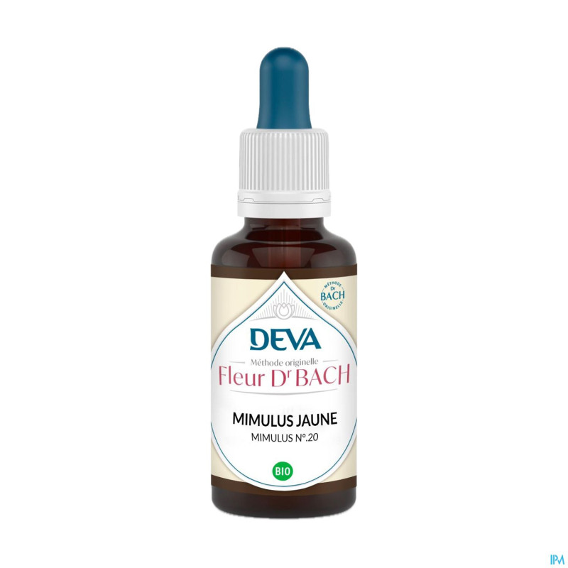 Deva 20 mimulus jaune bio    30ml