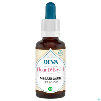 Deva 20 mimulus jaune bio    30ml