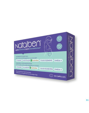 Natalben supra    caps 30