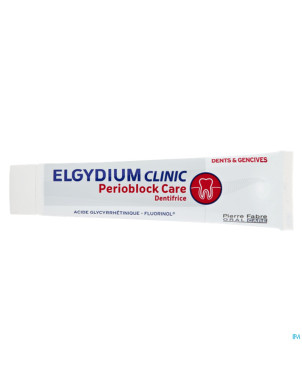 Elgydium clinic dentifrice perioblock care    75ml