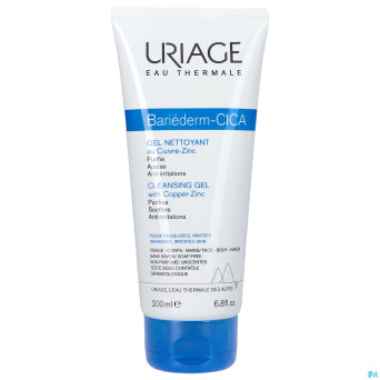 Uriage bariederm cica gel nett. cuivre zinc  200ml