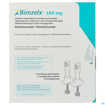 Bimzelx 160mg sol inj seringue preremplie  2
