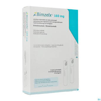 Bimzelx 160mg sol inj stylo prerempli  2