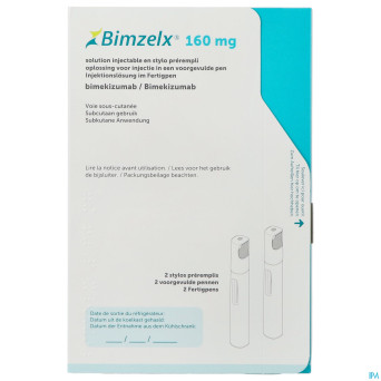 Bimzelx 160mg sol inj stylo prerempli  2