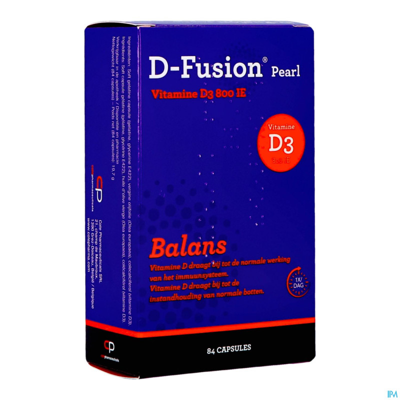 D-fusion pearl 800ui    caps 84