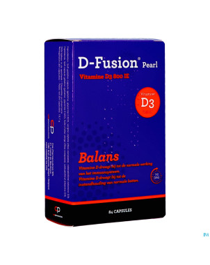 D-fusion pearl 800ui    caps 84