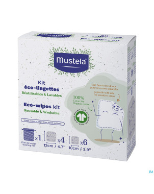 Mustela ch mon 1er kit eco lingettes    10