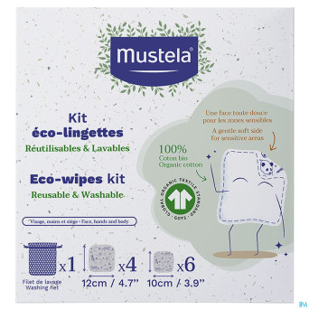 Mustela ch mon 1er kit eco lingettes    10
