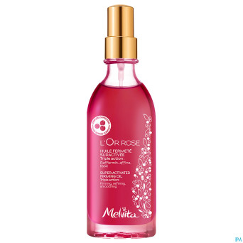Melvita l'or rose huile fermete    100ml nf