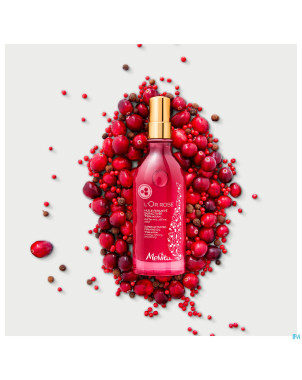 Melvita l'or rose huile fermete    100ml nf