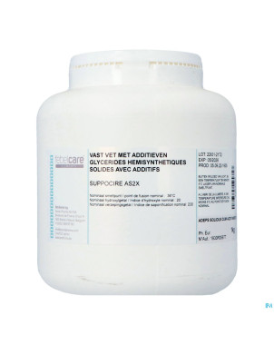 Suppocire as2x 1kg febelcare