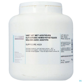 Suppocire as2x 1kg febelcare