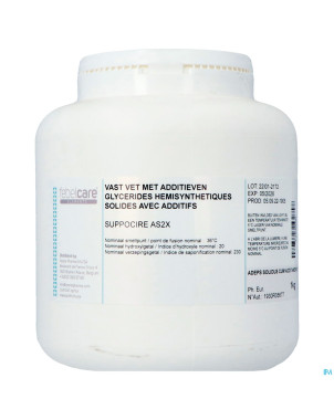 Suppocire as2x 1kg febelcare