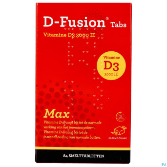 D-fusion tabs 3000ui  comp fondant 84