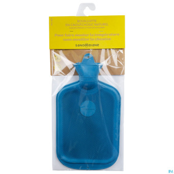 Sanodiane bouillotte caoutchouc bleu marine 1,8l