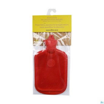 Sanodiane bouillotte caoutchouc rouge 1,8l