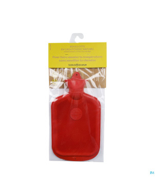 Sanodiane bouillotte caoutchouc rouge 1,8l