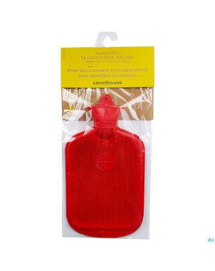 Sanodiane bouillotte caoutchouc rouge 1,8l