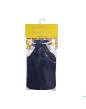 Sanodiane bouillotte polaire bleu marine 1,8l