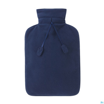 Sanodiane bouillotte polaire bleu marine 1,8l
