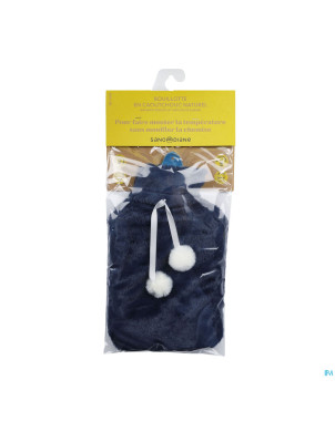 Sanodiane bouillotte fourrure bleue 1,8l