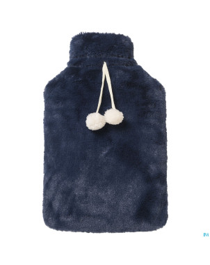Sanodiane bouillotte fourrure bleue 1,8l